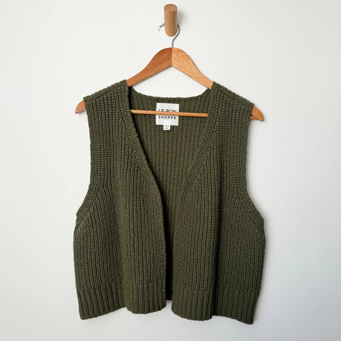 Women's Heirloom Sweater-Shirt Vest: 100% Cotton Terry