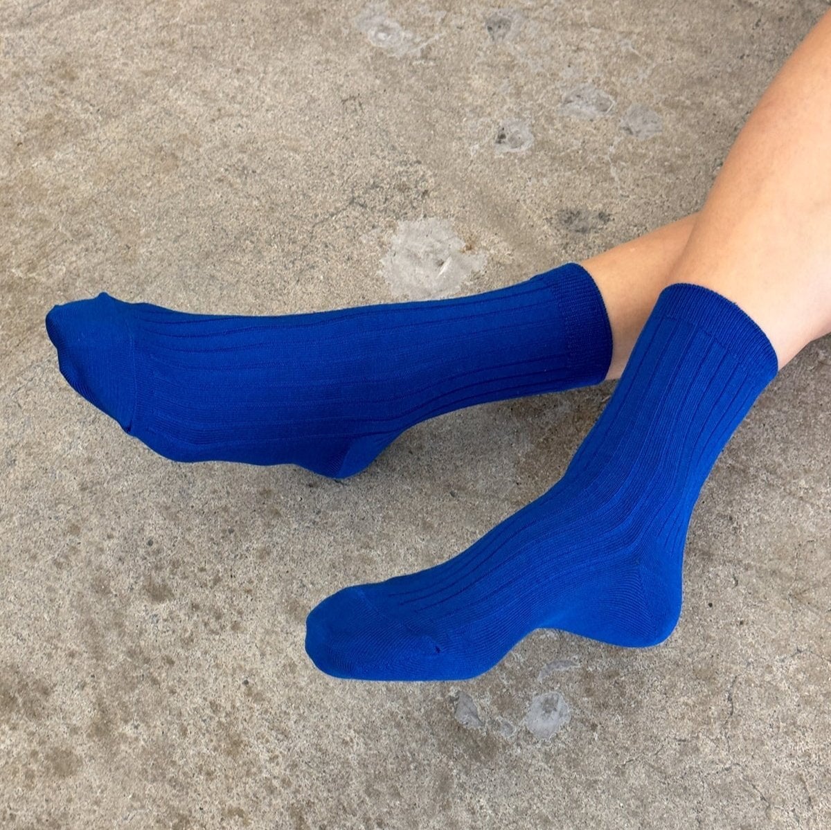 Le Bon Shoppe Her Socks LE BON SHOPPE Cobalt 