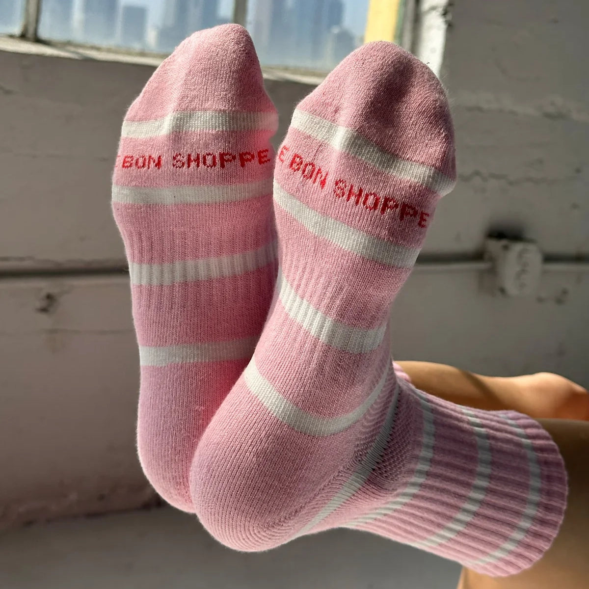 Le Bon Shoppe | Striped Boyfriend Socks Socks LE BON SHOPPE 