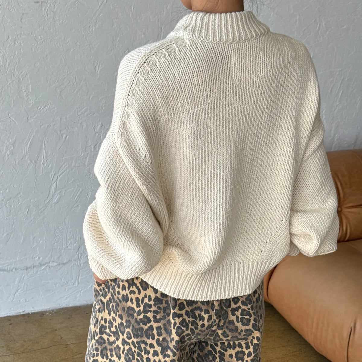 Le Bon Shoppe | Zoe Cotton Sweater Apparel LE BON SHOPPE 