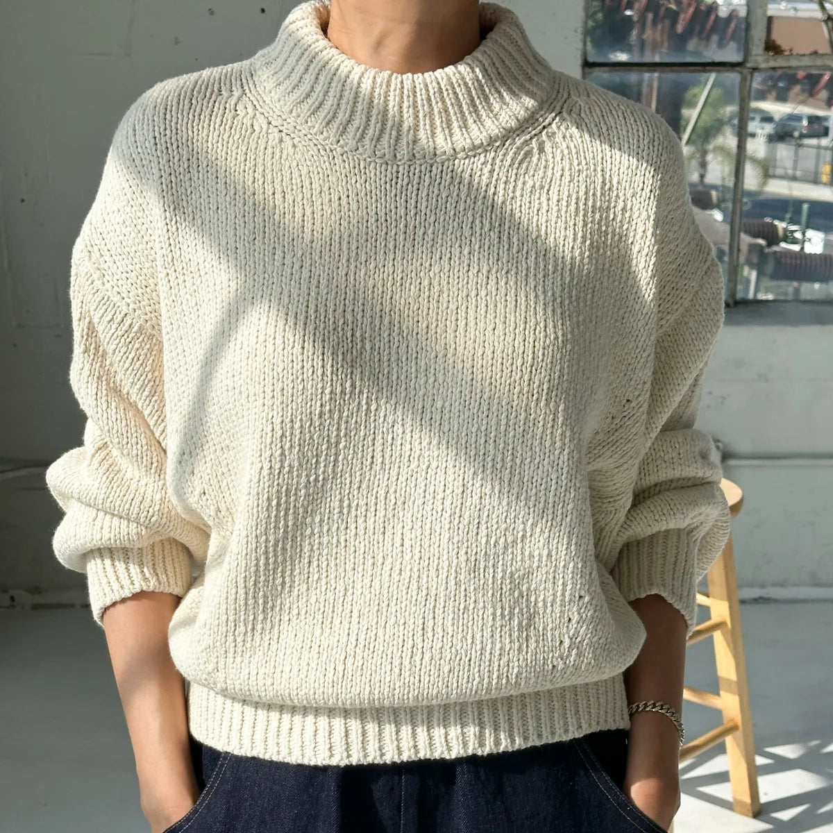 Le Bon Shoppe | Zoe Cotton Sweater Apparel LE BON SHOPPE naturel XS/S 