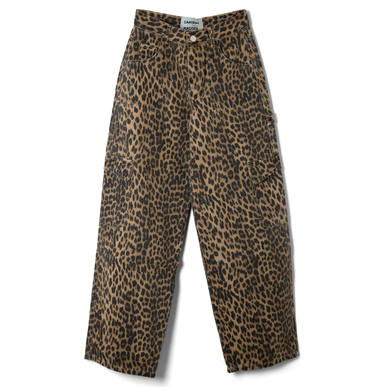 Leopard Cargo Jeans Apparel DAMSON MADDER 