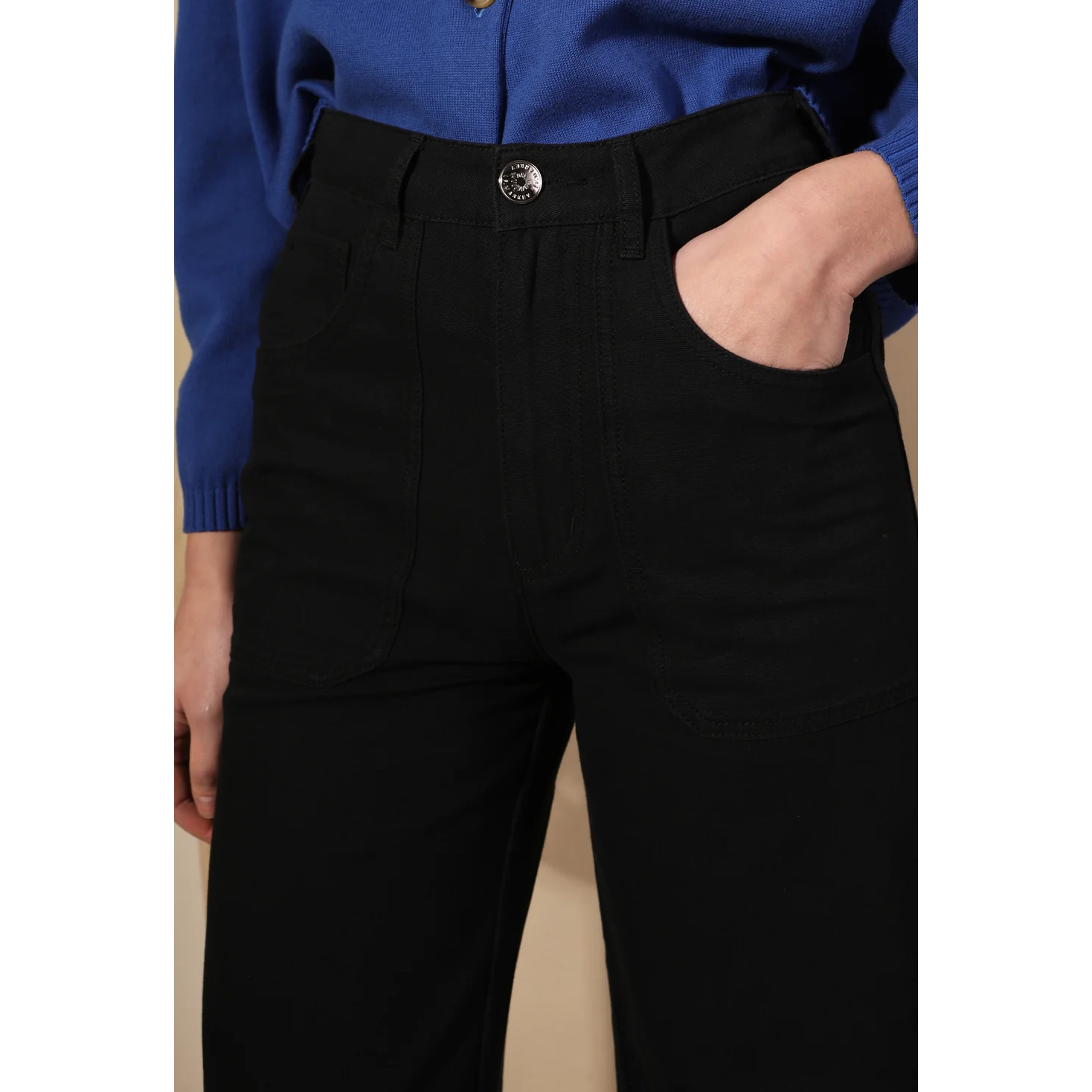 L.F.Markey Carpenter Trouser - Black L.F.Markey 