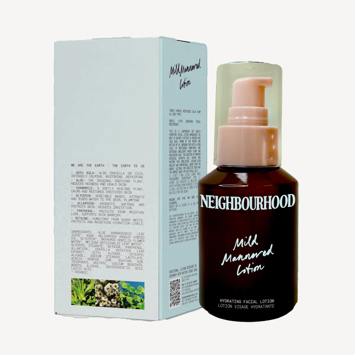 Mild Mannered Hydrating Facial Lotion Neighbourhood Botanicals 