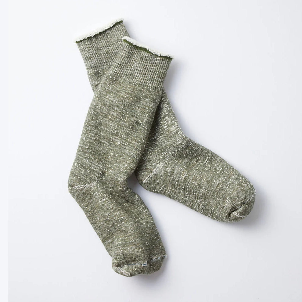 ROTOTO | Double Faced Socks Socks ROTOTO Army Green Small 