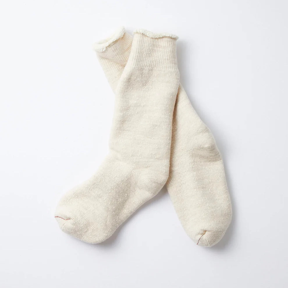 ROTOTO | Double Faced Socks Socks ROTOTO Oatmeal Small 