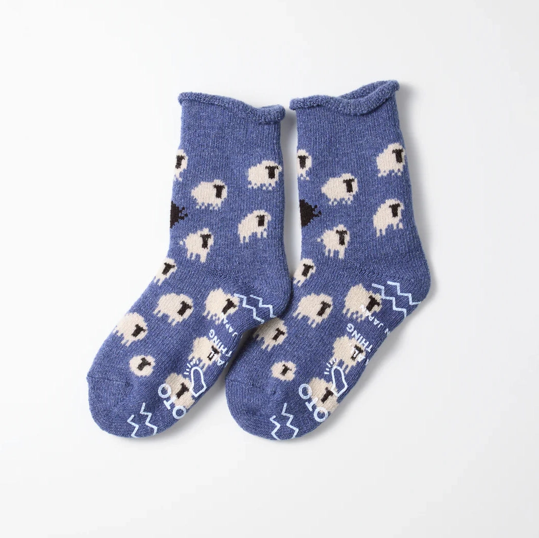 ROTOTO | Pile Room Socks Sheep Socks ROTOTO blue Small 