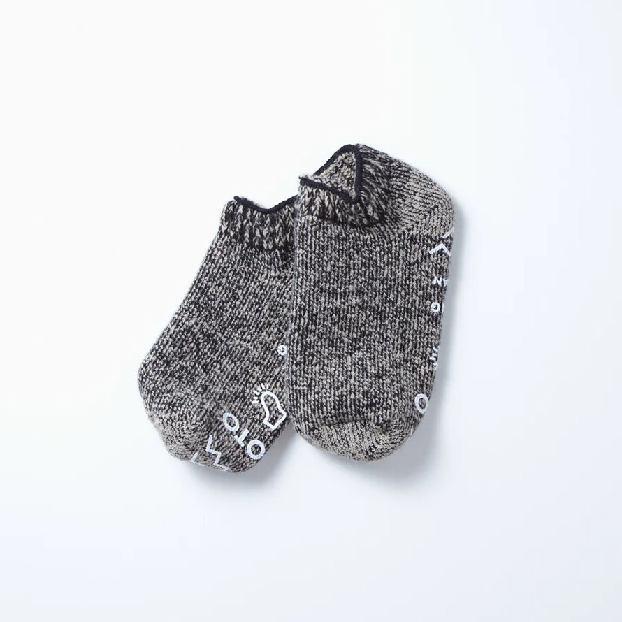 ROTOTO | Pile Sockslipper Socks ROTOTO black/beige Small 