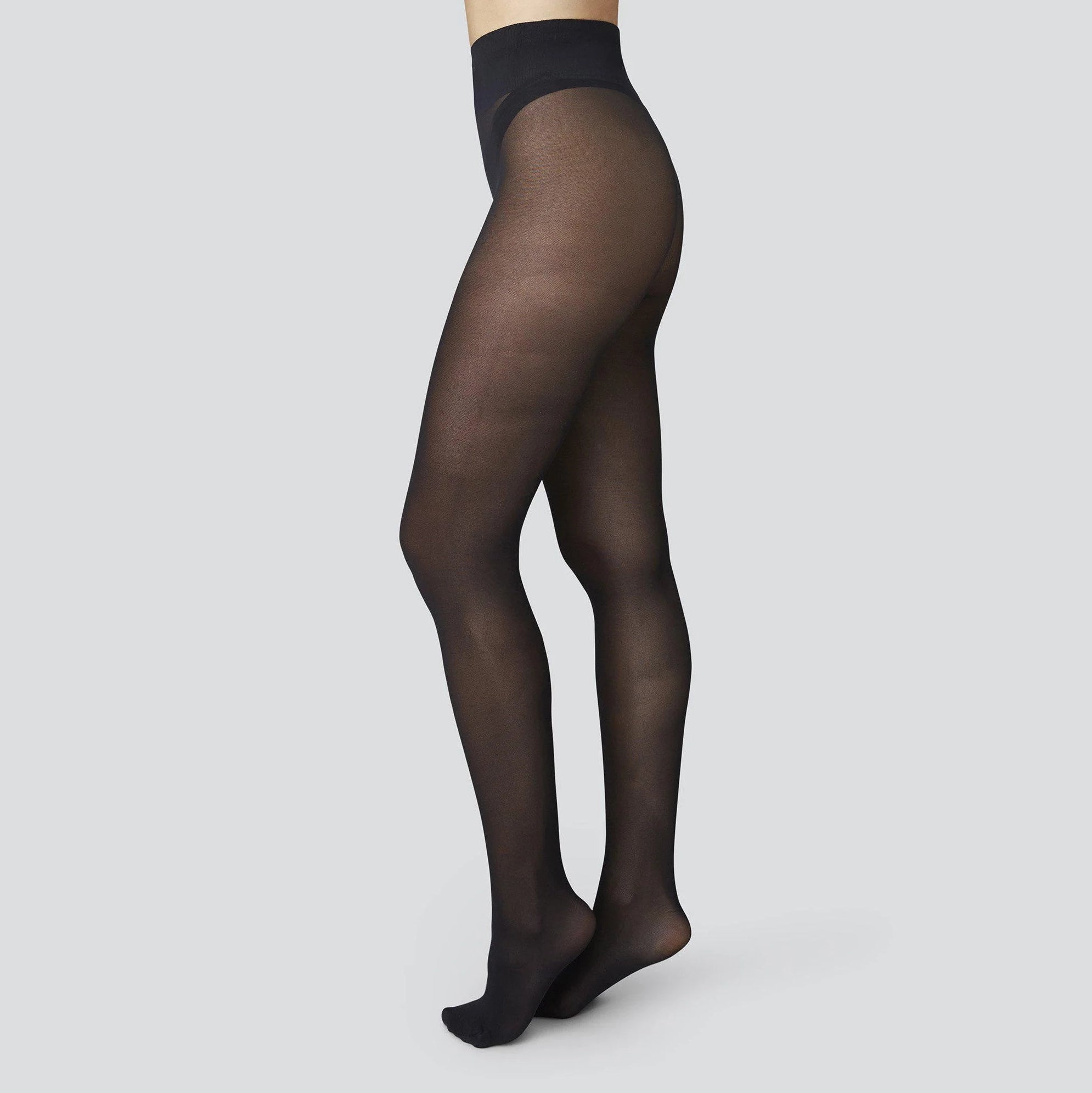 Svea Premium Tights | Black SWEDISH STOCKINGS 