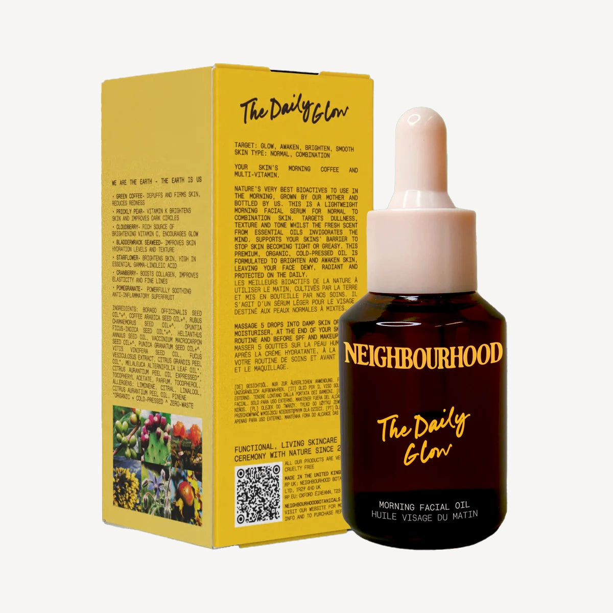 The Daily Glow Morning Facial Oil Neighbourhood Botanicals 