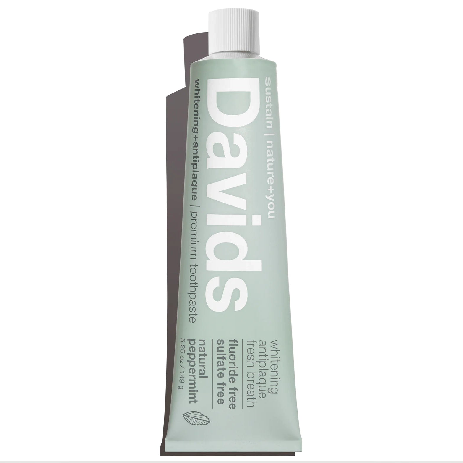 Davids Premium Toothpaste | Peppermint Davids Natural Toothpaste 